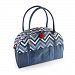 2 Red Hens Coop Carry-All Diaper Bag, Blue Chevron