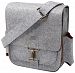 Sons of Trade Felt Journey Pack w/changing kit Diaper Bag Gray