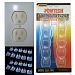 18 Piece Safety Electric Outlet Plug Protector Cover Child Proof Shock Guard ! ! by Kole Imports