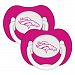 Baby Fanatic Pink Pacifier, Denver Broncos, 2 count by Baby Fanatic