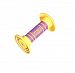 Wiggly Giggler Rattle (Yellow/Purple) by Toysmith