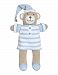 Zubels Bear in Pajamas Blue 7-Inch, Multicolor Plush Toys