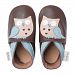 Bobux BB 4243 Baby Boots, Brown, Owl Design