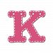 CoCaLo Mix & Match Pink Hanging Letter, K by Cocalo