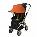 [Manito] New Sunshade / Sunshade for Baby stroller, Pushchair, and Car Seat, Wide Sunblock, UV Cut, Universal and easy installing (Orange)