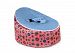 Totlings Snugglish Blossoms Velvet Top Baby Lounger, Pink with Blue by Totlings