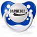Personalized Pacifiers Bachelor Pacifier in Blue