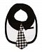 Pavilion Gift Company Gingham Style Bib, Itty, Bitty and Handsome