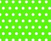 SheetWorld Extra Deep Fitted Portable / Mini Crib Sheet - Polka Dots Lime - Made In USA