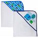 Happy Chic Baby By Jonathan Adler 2 Pack Applique Hooded Towel Set-Elephant