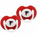 Atlanta Falcons Red Infant Pacifier Set - 2014 NFL Baby Pacifiers