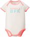 Carters Girls Baby Mommy's BFF Bodysuit 9 Mo White by Carter's