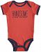 Carters Boys Baby Handsome Bodysuit 6 Mo Red by Carter's