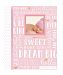 Lil' Peach Dream Big Wordplay Baby Memory Book, Pink