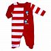Bumkins Dr. Seuss Footed Sleeper, Red Stripe, 3 Months by Bumkins
