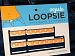 Oopsie Loopsie Waistband Extender, Denim/Peach Polka Dot