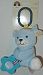 Child of Mine Chime and Chew Soft Plush - Blue Dog with Teething Ring and Chime