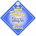 Crown Prince Zayn On Board Personalised Baby / Child Boys Car Sign