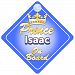 Crown Prince Isaac On Board Personalised Baby / Child Boys Car Sign
