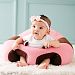 Hugaboo Infant Sitting Chair, Pink/Mocha/Brown, 3-14-Month