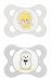 MAM Animals Orthodontic Pacifier, Unisex, 0-6 Months, 2-Count