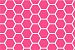 SheetWorld Round Crib Sheets - Hot Pink Honeycomb - Made In USA - 106.7 cm (42 inches)