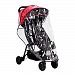 Mountain Buggy Single Storm Cover for Duet Double Stroller, Clear