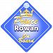 Crown Prince Rowan On Board Personalised Baby / Child Boys Car Sign