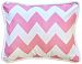 Zig Zag in Hot Pink Accent Pillow