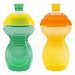 Munchkin Click Lock Bite Proof Sippy Cup, Green/Yellow, 9 Ounce, 2 Count
