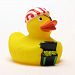 Rubber Duck - Bath Duck - Pirate