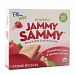 Plum Kids Organic Jammy Sammy Snack Size Sandwich Bar, Strawberry Jam & Peanut Butter 5.15 oz (145 g) by Plum Kids