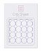 SwaddleDesigns Cotton Flannel Fitted Crib Sheet, Mod Circles, Lavender