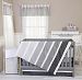 Crib Bedding Set Ombre Gray 4 Piece by Trend Lab