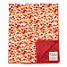 My Blankee Pick-a-Bunch Organic Cotton Orchid w/ Minky Dot Burgundy Baby Blanket, 30" X 35"