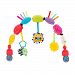 Playgro Bubble Travel Play Arch with Easy Attachment Tightening Clamps for the Car, Stroller or Bouncer/Multi Colored