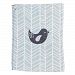 Lolli Living Printed Plush Blanket – Grey Bird – Ultra Soft Plush Blanket, Keeps Baby Warm And Cozy, Best Receiving Blanket Or Gender Neutral Baby Shower Gift