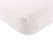 Touched by Nature Organic Cotton Fitted Crib Sheet, White