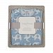 Living Textiles Muslin Jacquard Wearable Baby Blanket - Blue Elephant