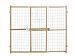 Quick Fit Wire Mesh Gate, Fits Spaces between 29.5" to 50" wide and 32" high