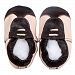 Amurleopard Unisex Baby Soft Leather First Walking Shoes Beige XL: 5.7in for 18-24 months