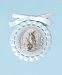 Roman Baby Cradle Medal in Gift Box (White) by Roman, Inc.