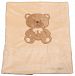 Big Oshi Teddy Super Soft Plush Baby Swaddling Blanket - Beige by Big Oshi