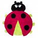 Sozo Baby-girls Newborn Ladybug Cuddle Mat, Red/Black, One Size by Sozo Baby