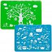 Brinware / Forest & Sea Friends Slip-Resistant Silicone Placemat Set by Brinware