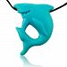 Shark Pendant Teething Necklace For Young Children-Gender Neutral Chewable Jewelry For Teething Babies & Kids. (Sharky)