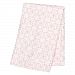 Trend Lab Pink Circles Deluxe Flannel Swaddle Blanket