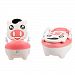 Cute Cartoon Childs Step-By-Step Baby Potty Seat Trainer KK019pinkpig