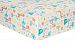 Trend Lab Deluxe Flannel Fitted Crib Sheet, Lullaby Zoo