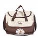 2015 waterproof Maternity bag multifunctional canvas bags, large capacity bags, brown